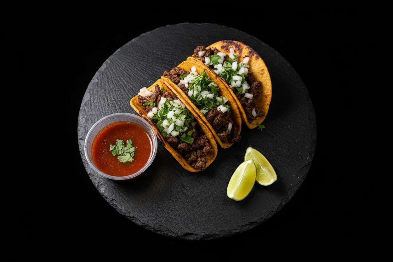 Desi Lamb Birria Taco's