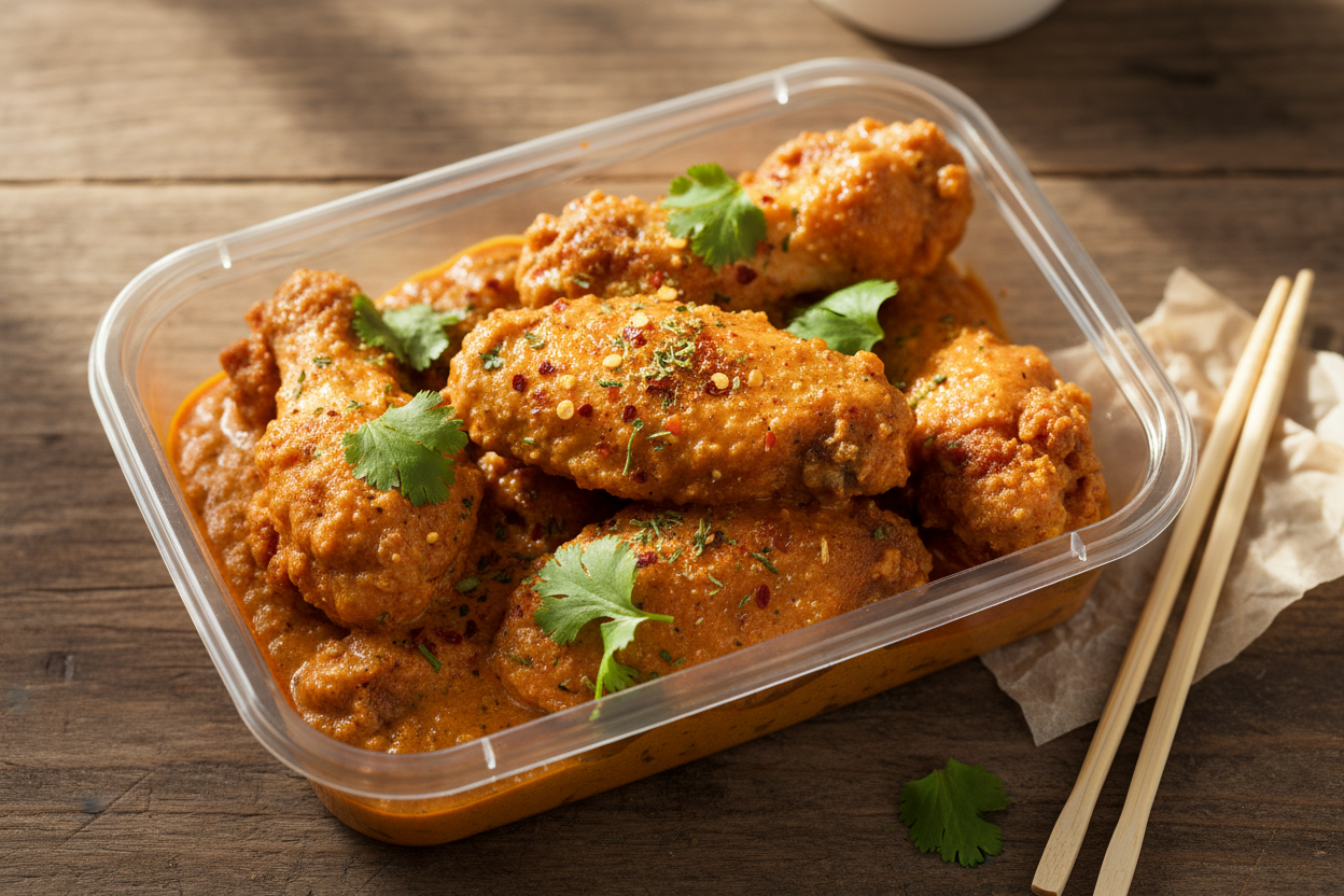 Butter Chicken Wings